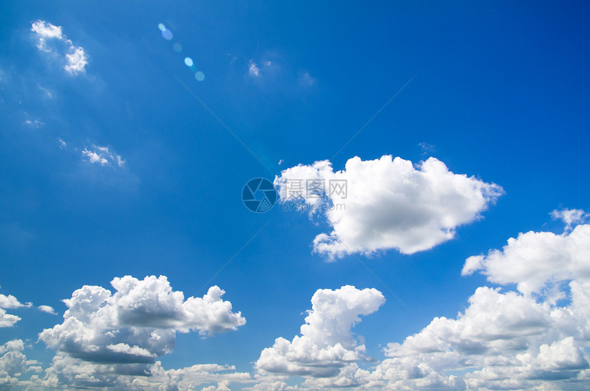 天空场景阳光蓝色空气环境活力自由柔软度天堂臭氧图片