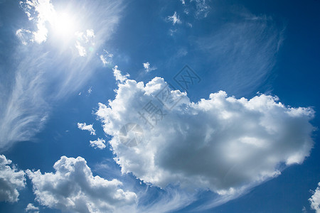 蓝蓝天空天堂乌云生长白色天气墙纸青色多云背景图片