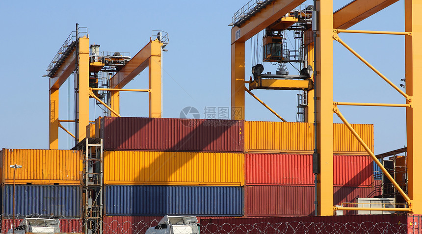 港口集装箱系列货运集装箱经营业务图片