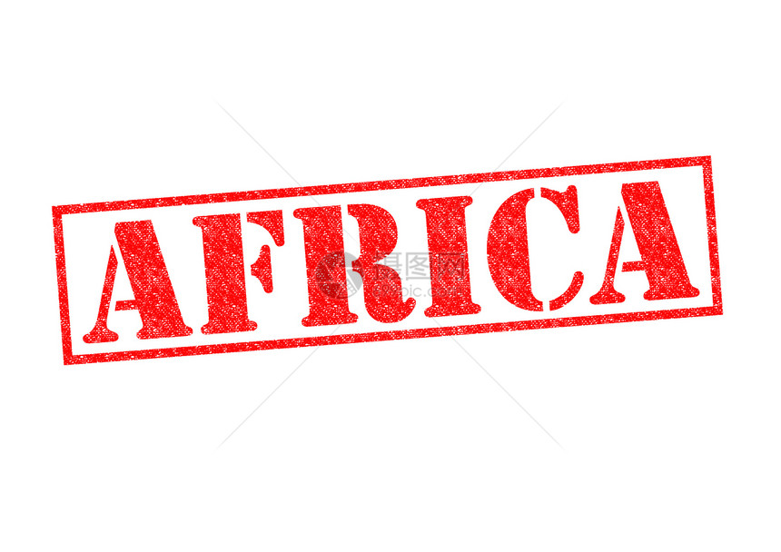 非洲贴纸旅行红色标签白色按钮徽章假期邮票橡皮图片