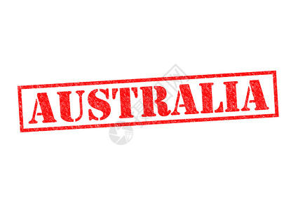 澳大利亚图章橡皮徽章邮票首都标签标题旅游贴纸按钮高清图片