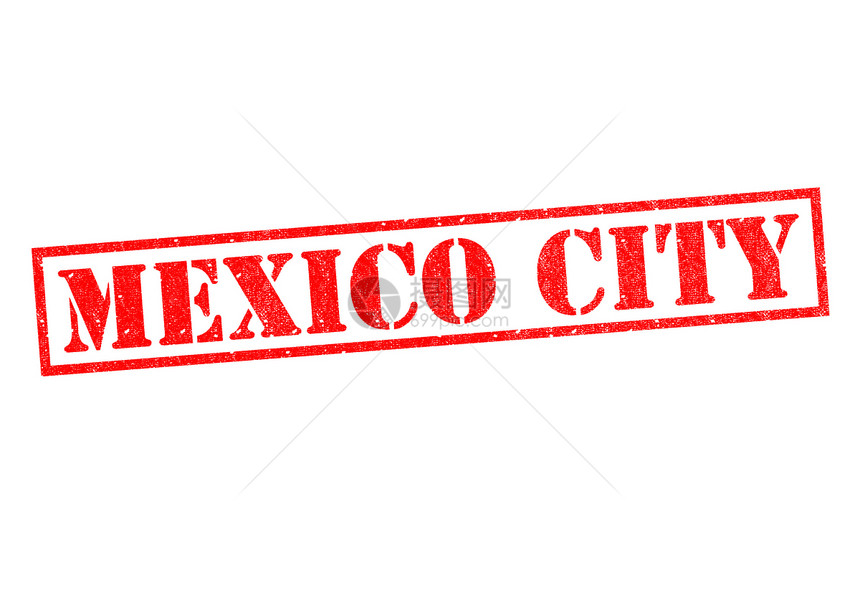 墨西哥城徽章邮票旅行标签文化城市假期贴纸橡皮首都图片
