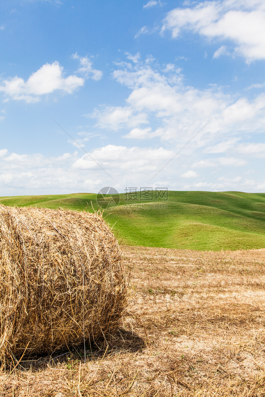 托斯卡农业乡村风景天空全景农村国家农场草地场地绿色图片
