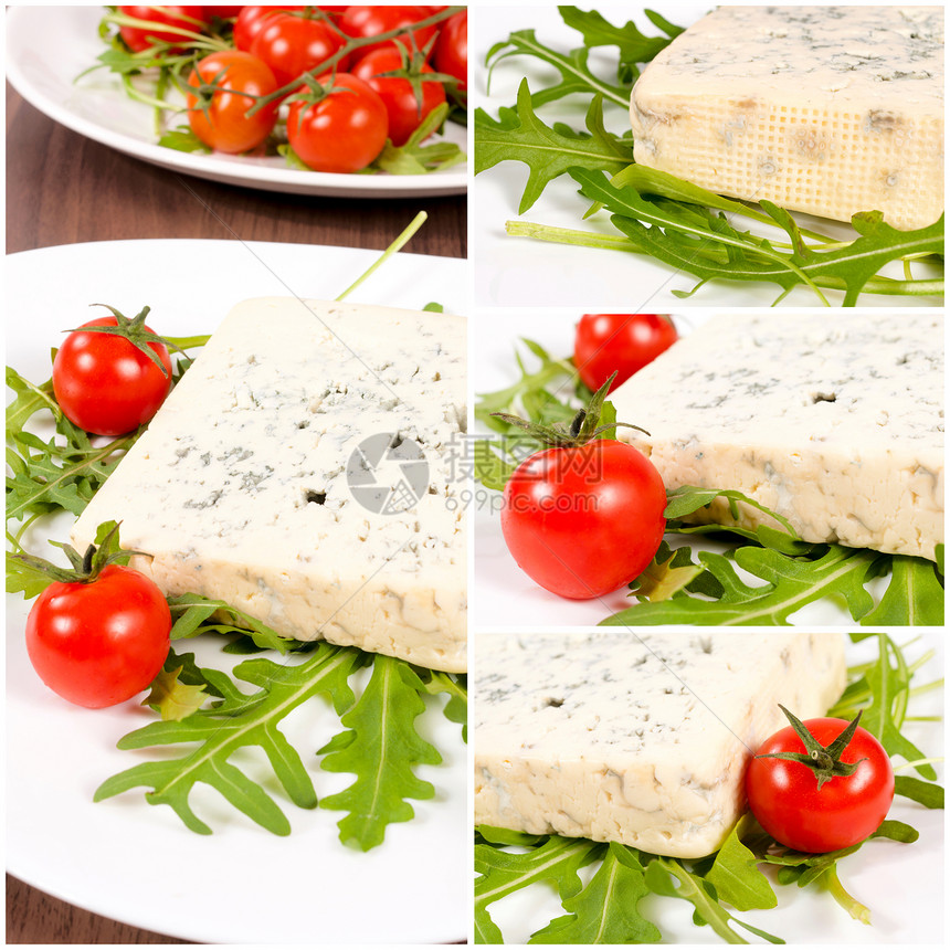 蓝奶酪羊乳美味杂货店熟食用餐多样性蔬菜奢华山羊蓝色图片