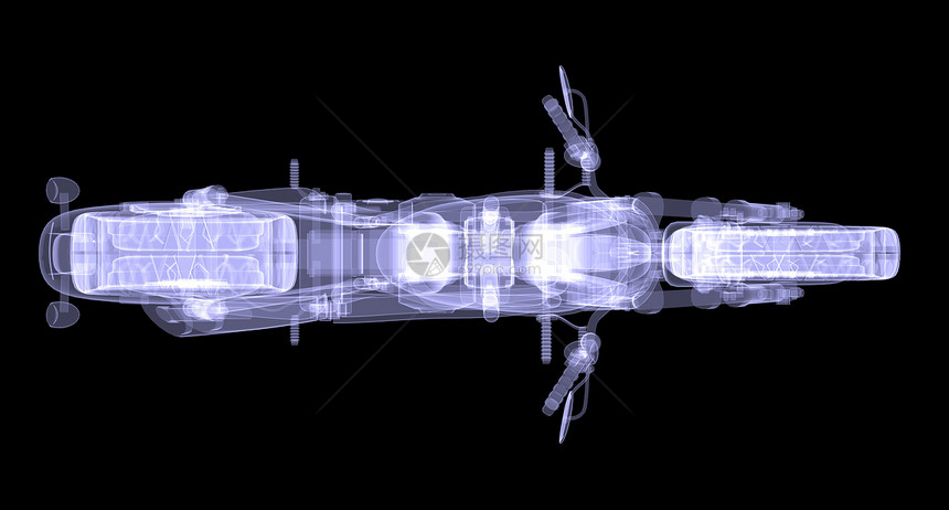 X射线转换成旅行发动机玻璃力量机器乐趣冒险跑车摩托车x光图片