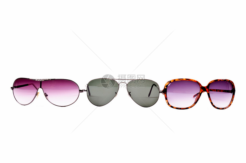 太阳镜目镜紫色飞行员太阳摄影玻璃望远镜眼镜女性药品图片