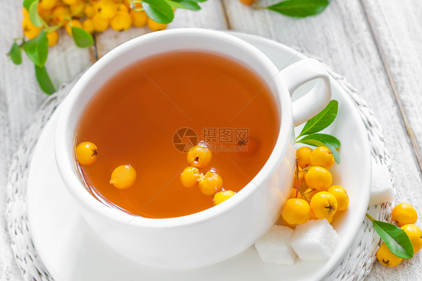 霍桑茶水果杯子香气饮料陶器山楂茶壶早餐液体时间图片
