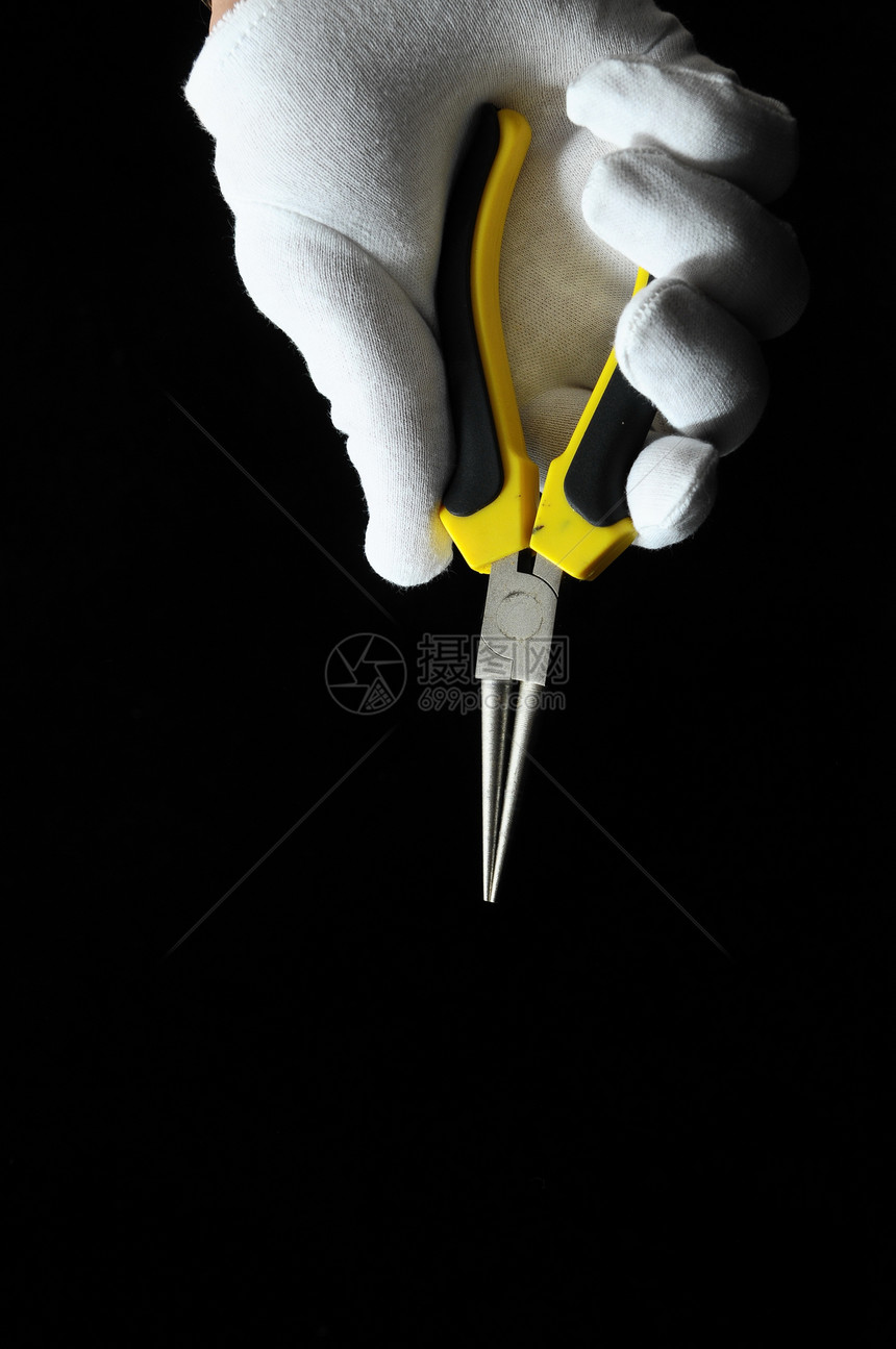 钳子和手金属技术扳手刀具建造电气剪裁乐器维修修理工图片