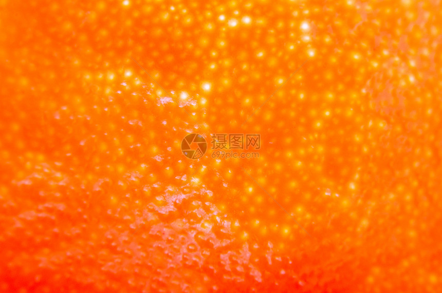 橙色表面黄色墙纸红色水果食物图片
