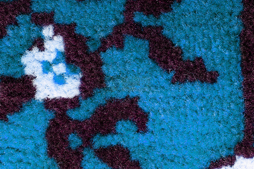手织地毯图案 特写视图乡村手工小地毯遗产工艺乡愁民族学挂毯织机织带图片