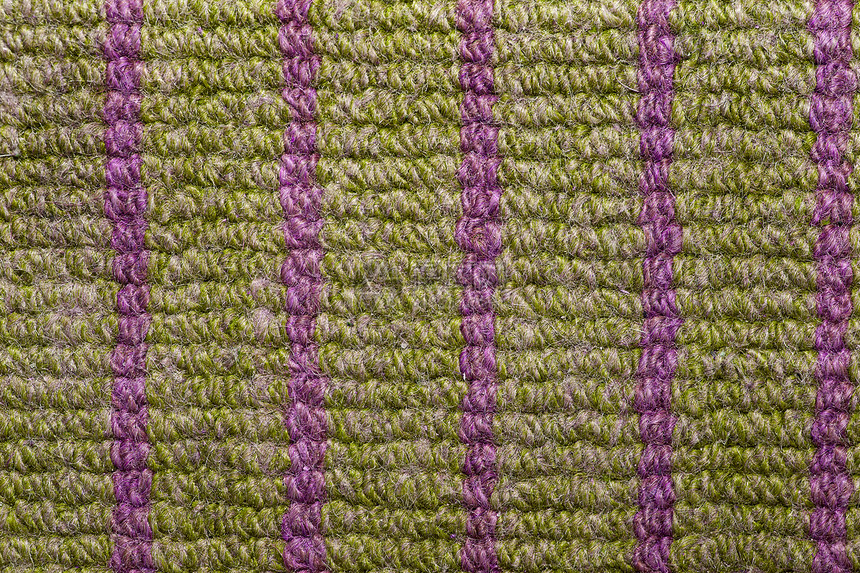色彩多彩的非洲秘鲁式地毯表面接近挂毯工艺编织游牧民族小地毯纺织品织物装饰条纹红色图片