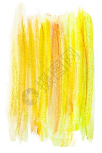 黄水彩背景摘要创造力绘画黄色插图刷子飞溅艺术帆布手工中风背景图片
