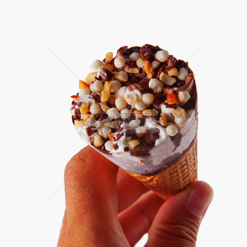 冰霜产品食物锥体冰淇淋味道水果小吃香草奶制品胡扯图片