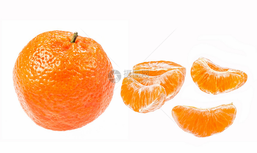橘仁果柑桔果皮饮食小吃热带美食橙子茶点水果食物图片