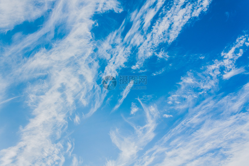 蓝天空天气白色蓝色天堂环境云景天空气象晴天臭氧图片