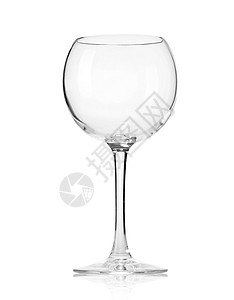 葡萄酒杯白色玻璃餐具高脚杯长笛背景图片