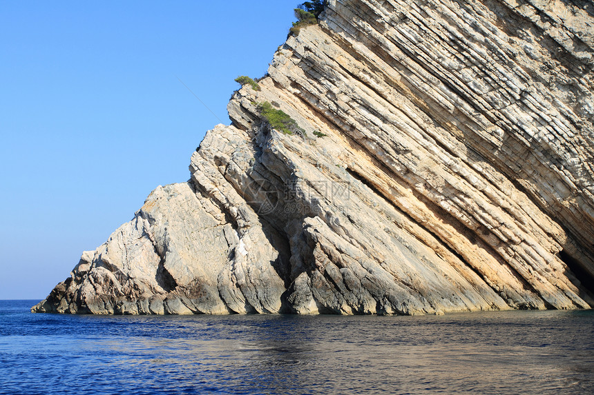 科纳提群岛斑点旅行汽艇牧歌码头冒险天堂岩石石头海岸图片