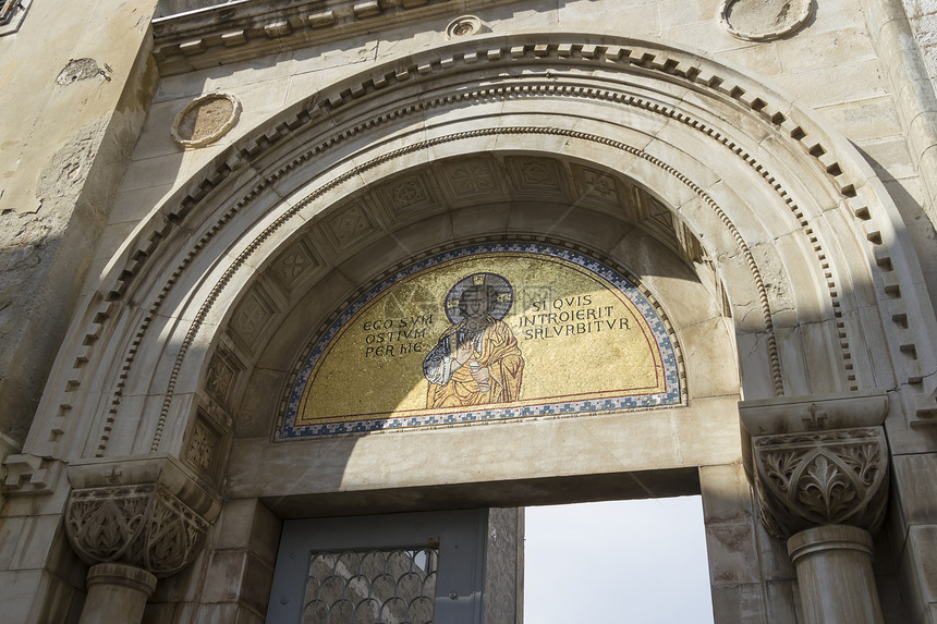克罗地亚伊斯特里亚半岛上的波雷克人教会观光建筑学幼语世界旅行遗产地标大教堂旅游图片