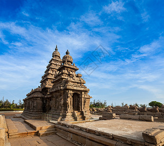 达罗毗荼建筑泰米尔纳德邦老的高清图片