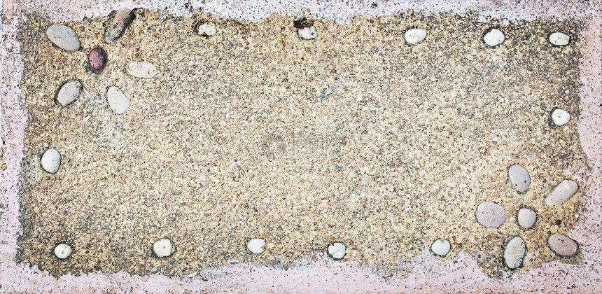 特写沙石岩布框背景岩石地面旅行艺术框架装饰石头棕色图片