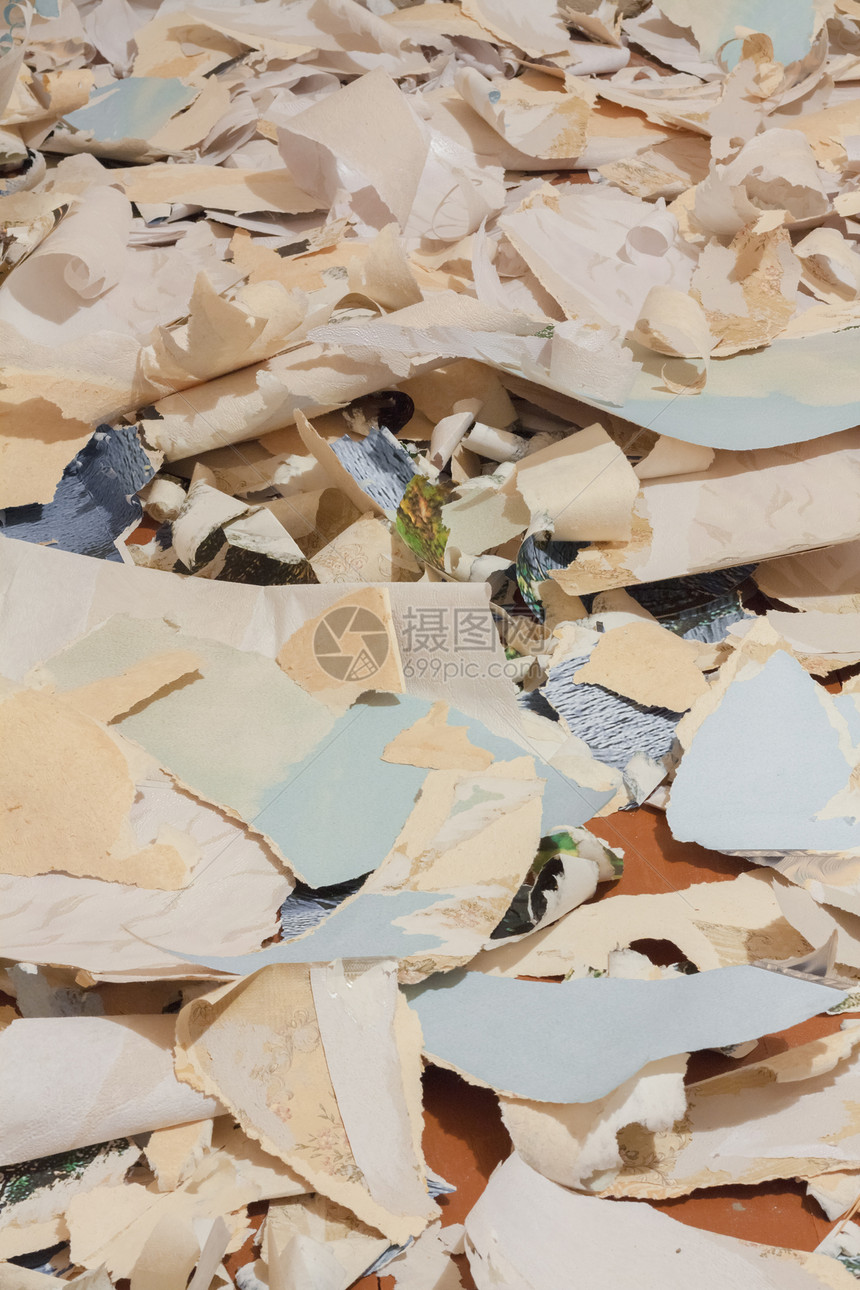用于回收利用的纸张废物文档丢弃回收垃圾场破坏环境制造业倾倒垃圾浪费图片