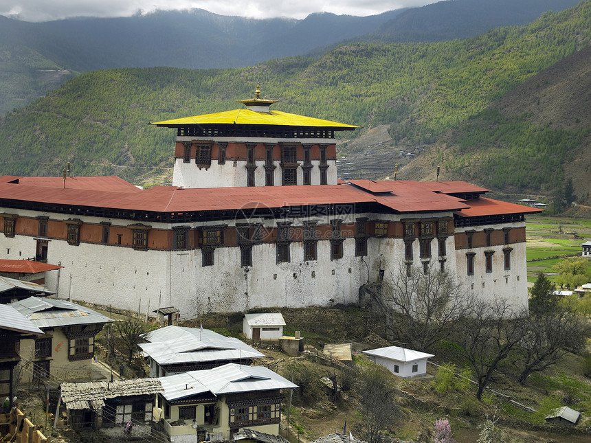 不丹王国旅游宗教佛教徒旅行地标图片