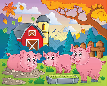 猪主题图2背景图片