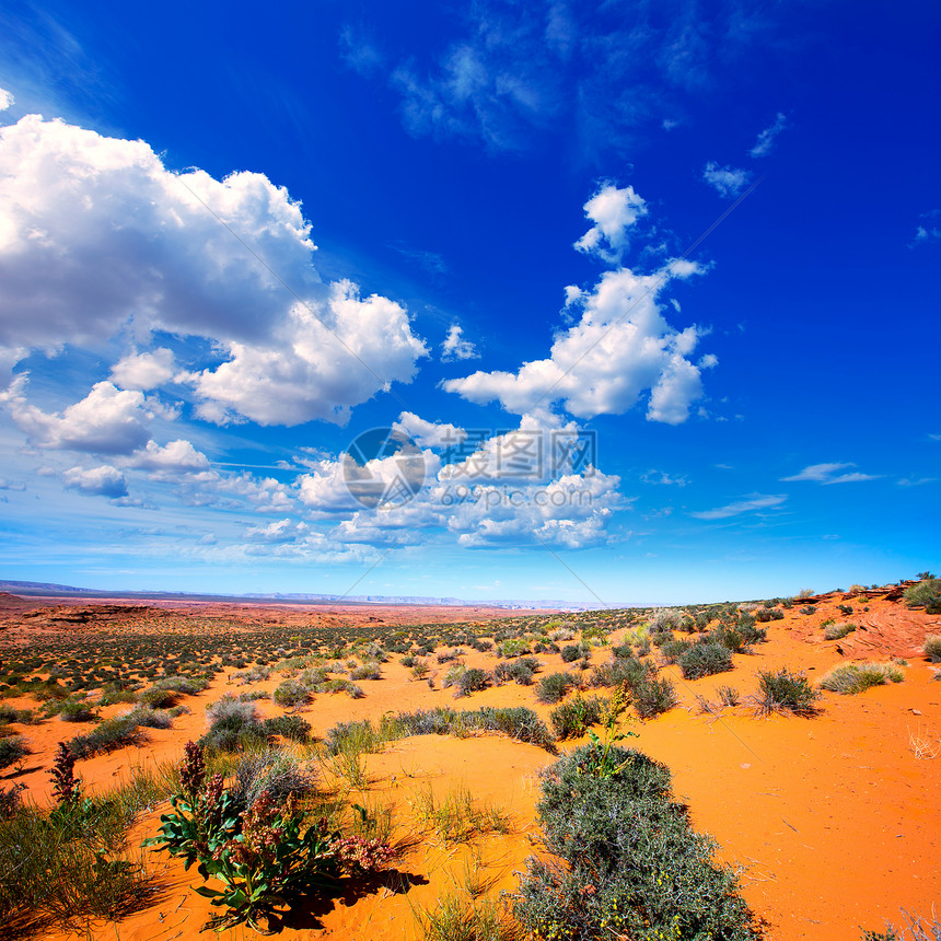 美国科罗拉多河附近的亚利桑那沙漠荒野土壤岩石沙漠天空太阳晴天橙子地平线石头图片
