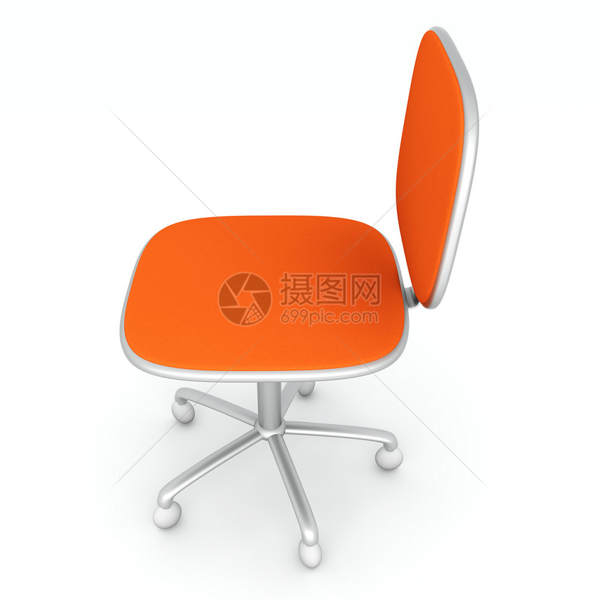 办公柴商业插图办公室家具椅子座位白色图片