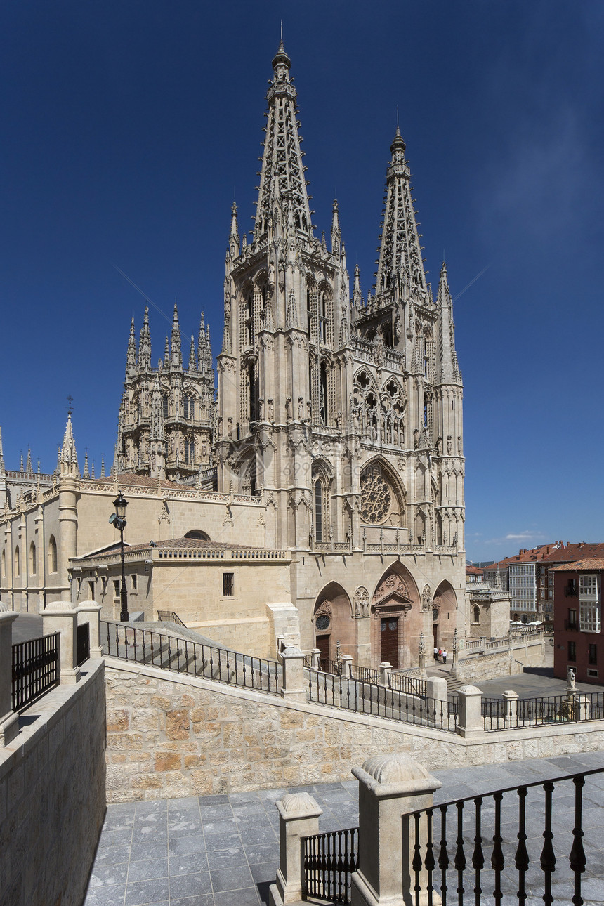 Burgos  西班牙北部风景旅行城市地标大教堂建筑物旅游图片