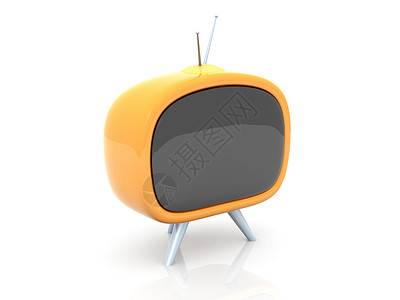 Retro Tv 重试Tv视频投掷电影手表广告天线电子产品监视器宣传屏幕背景图片