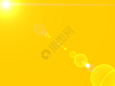 火光灯泡黄色插图背景图片