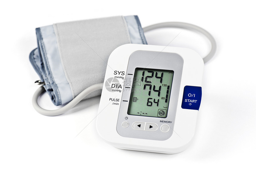 数字血压监测器生活方式医疗药品医学水平轨迹监控程序数字宏观图片