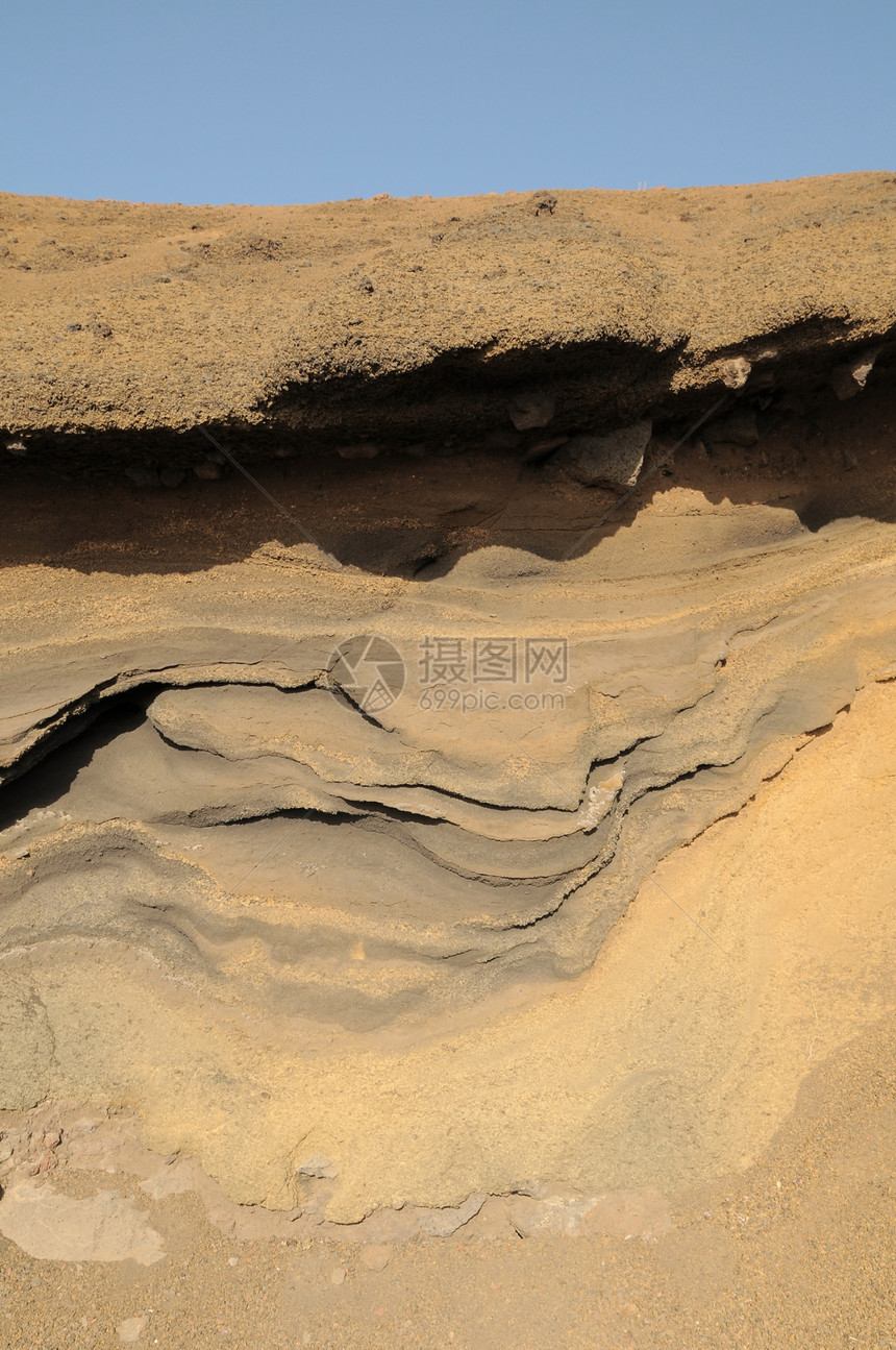 古代火山岩岩石火山石头红色公园国家山脉矿渣地质学沙漠图片
