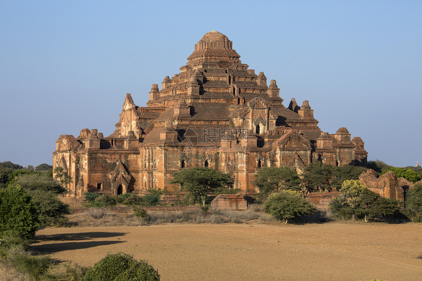 寺  蒲甘  缅甸异教徒地标观光旅游正法佛教徒寺庙旅行废墟图片
