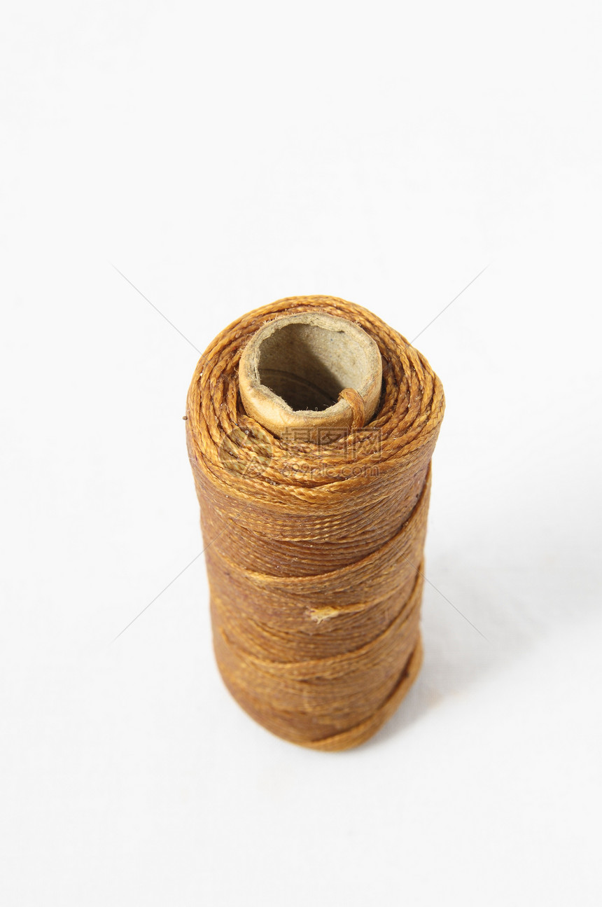 双线卷金属纺织品螺旋管子电缆纤维白色细绳材料故事图片