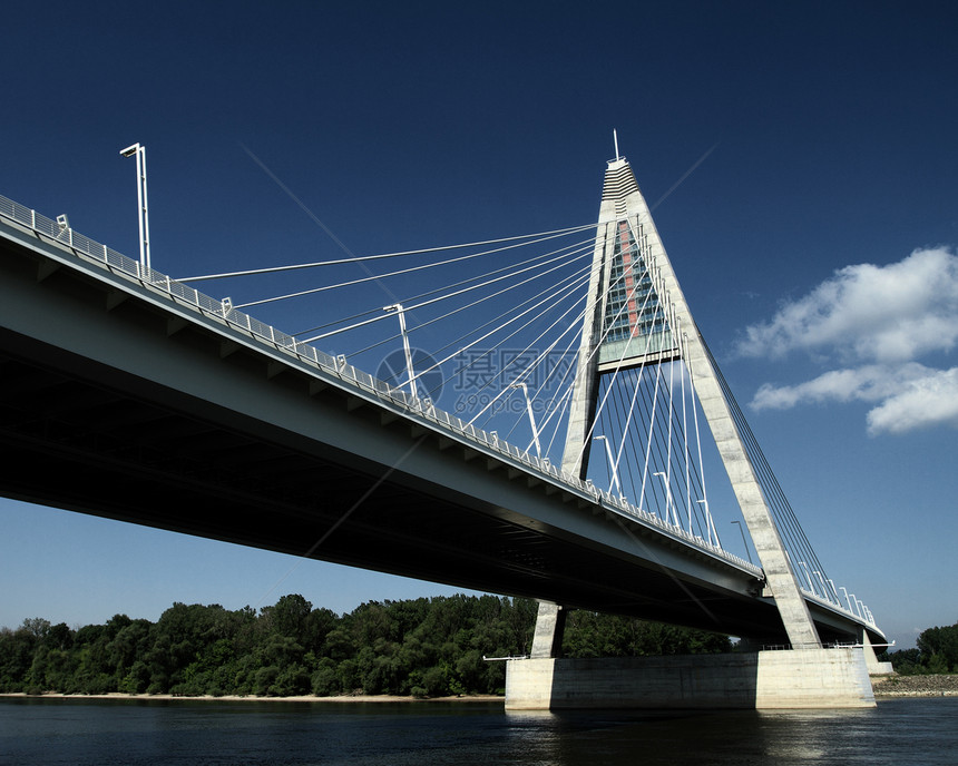 桥梁详情匈牙利建筑学艺术天空商业运输灯柱旅行力量钢丝绳工程图片