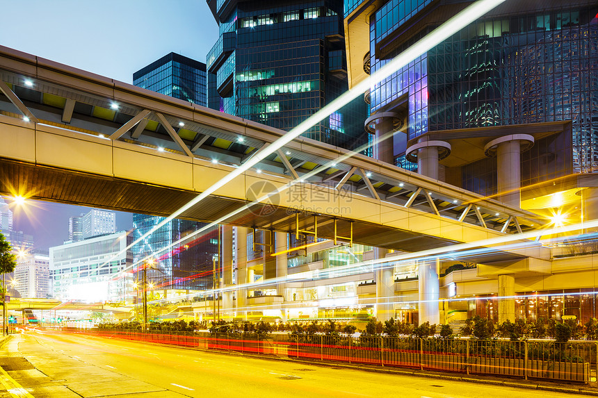 香港的交通灯系统运输轨迹建筑踪迹城市红绿灯火车通道铁路图片