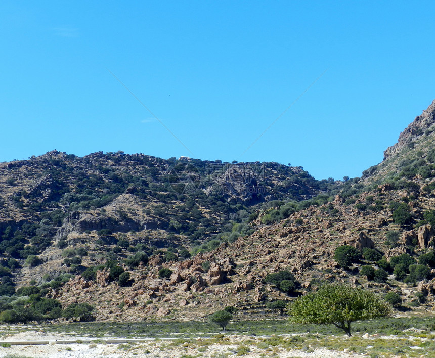 山区地貌天空旅行场景蓝色风景图片