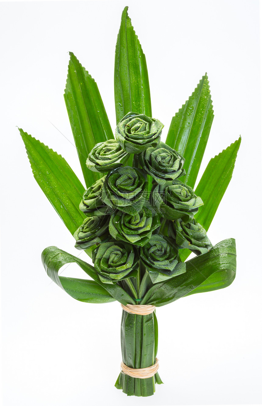 香兰叶花展示手工旅行工艺植物群叶子植物庆典香气传统图片