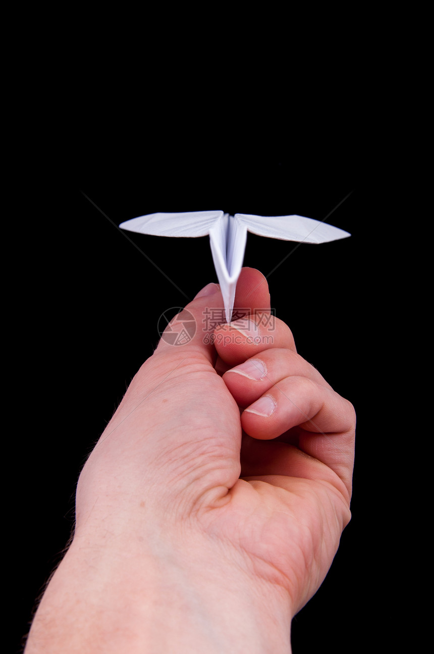折纸飞机运输天堂天空空气白色飞行自由游戏商业假期图片