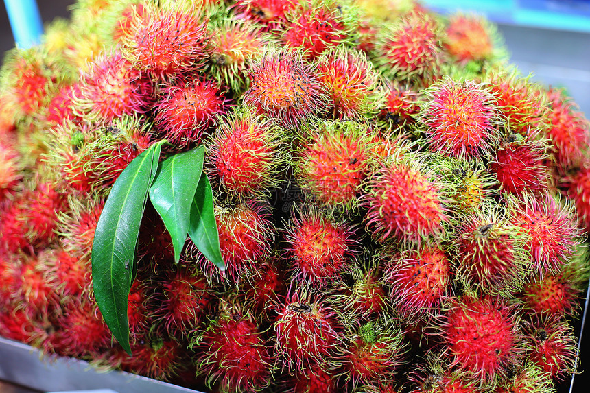 拉姆布丹(热带水果)市场销售量图片