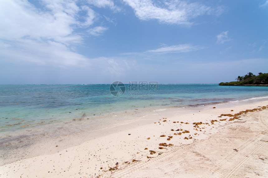 桑尼加勒比海海滩图片