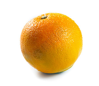 白色背景上孤立的橙色水果橙子背景图片