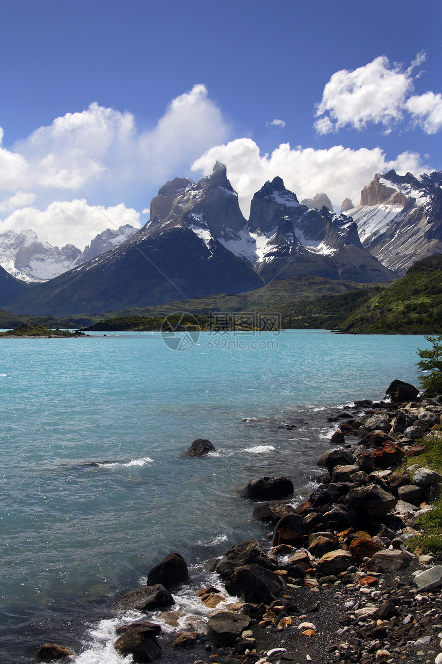 国家公园     智利巴塔哥尼亚顶峰旅行地形荒野风景旅游图片