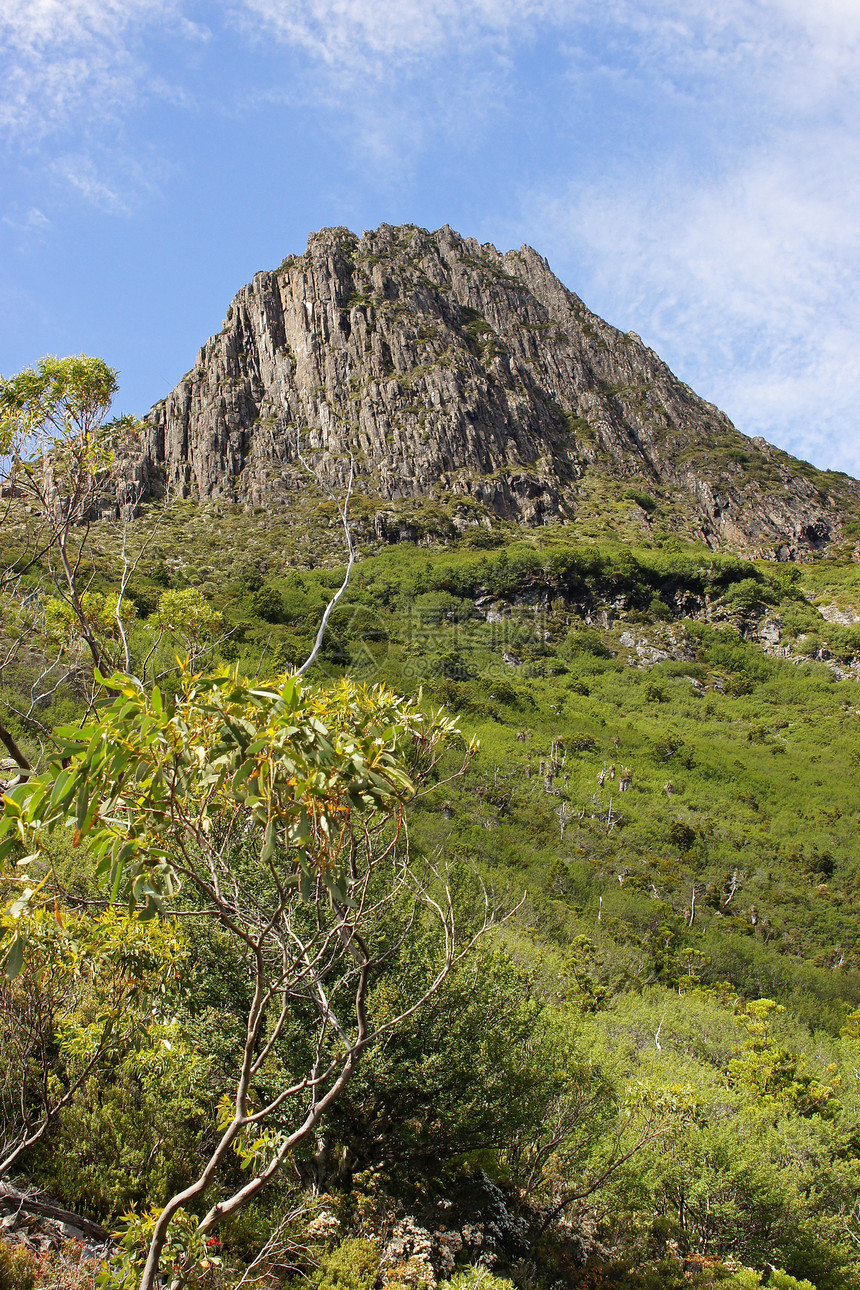 Cradle山山区 NP 澳大利亚顶峰假期首脑风景荒野旅行景点旅游远足全景图片