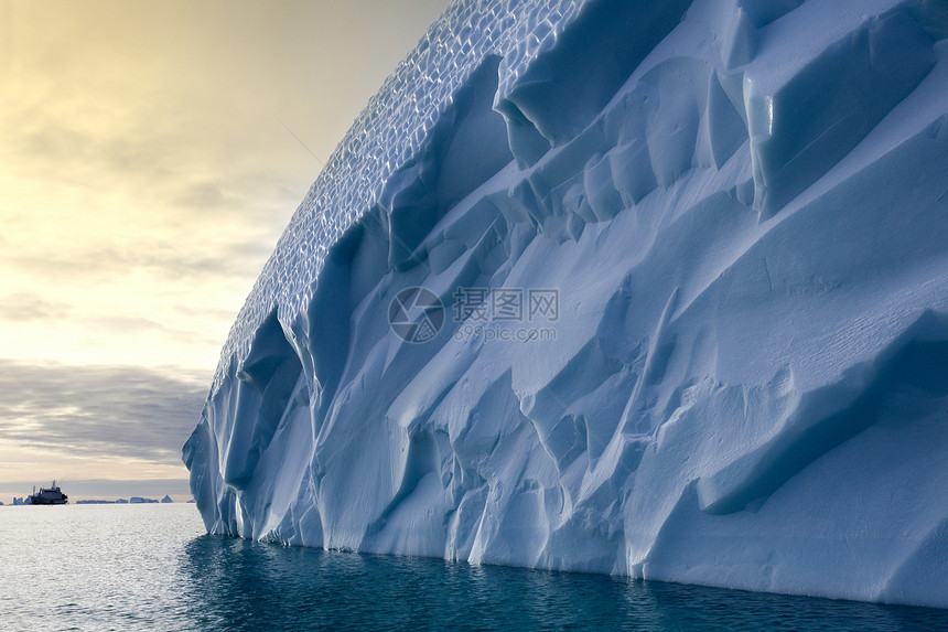 格陵兰海岸海洋旅游旅行风景荒野冻结图片