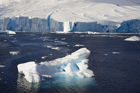 天堂湾南极洲风景旅行冷冻冰山旅游半岛海洋背景图片