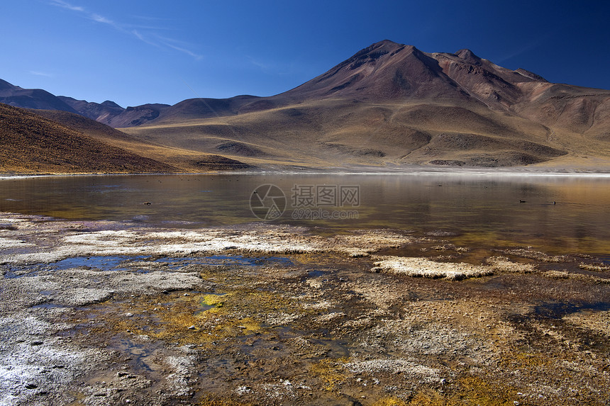 拉古纳米桑蒂阿塔卡马沙漠智利旅游荒野山脉风景高原旅行图片