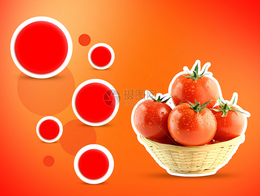 新鲜西红柿工作室食物绿色营养水果白色蔬菜圆圈饮食红色图片